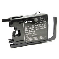  Brother LC-75BK LC75BK LC75 LC-75 Black Compatible Ink 