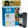  Hewlett Packard HP 51640Y HP 40 Yellow Printer Ink Cartridge 