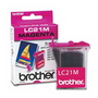  Brother LC21M LC-21M Genuine Original Magenta Ink Cartridge 