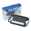  Brother PC-201 PC201 Black Thermal Transfer Fax Print Cartridge 