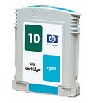  HP C4841A 10 C4841AN C4841 cyan compatible ink cartridge 