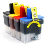  Brother LC-41BK LC-41C LC-41 LC-41Y 1 set combo compatible ink LC41 