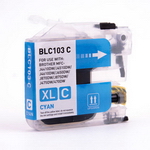  Brother LC103C LC-103 103 Cyan Compatible  High Yield Ink Cartridge 