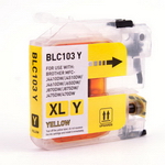  Brother LC103Y LC-103 103 Yellow Compatible  High Yield Ink Cartridge 