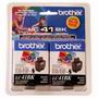  Brother LC412PKS LC-412PKS Genuine Original Black Ink Cartridge 