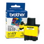  Brother LC41Y LC-41Y Genuine Original Yellow Ink Cartridge 