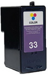  Lexmark 18C0033 #33 Compatible Color Ink 