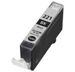  Canon CLI-221BK CLI-221 CLI221 Black Compatible Ink 