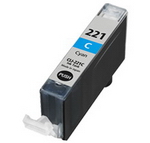  Canon CLI-221C CLI-221 CLI221 Cyan Compatible Ink 